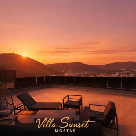 Sunset Mostar